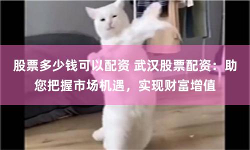 股票多少钱可以配资 武汉股票配资：助您把握市场机遇，实现财富增值