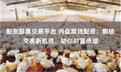 配资股票交易平台 内盘期货配资：解锁交易新机遇，助你财富倍增